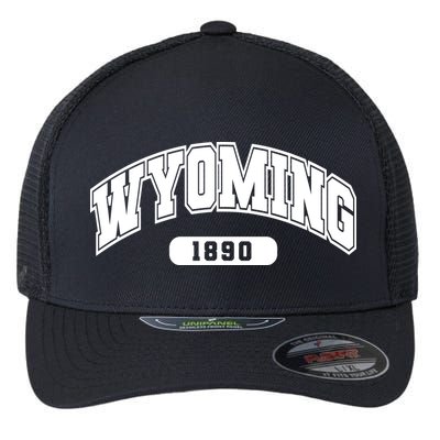 Wyoming Collegiate Style 1890 Flexfit Unipanel Trucker Cap