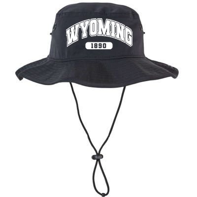 Wyoming Collegiate Style 1890 Bucket Hat