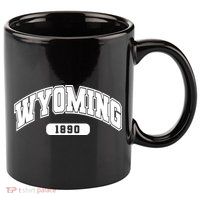 Wyoming Collegiate Style 1890 11oz C Handle Ceramic Mug