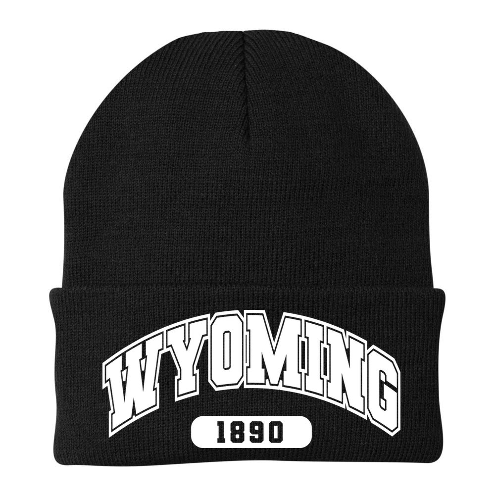 Wyoming Collegiate Style 1890 Beanie