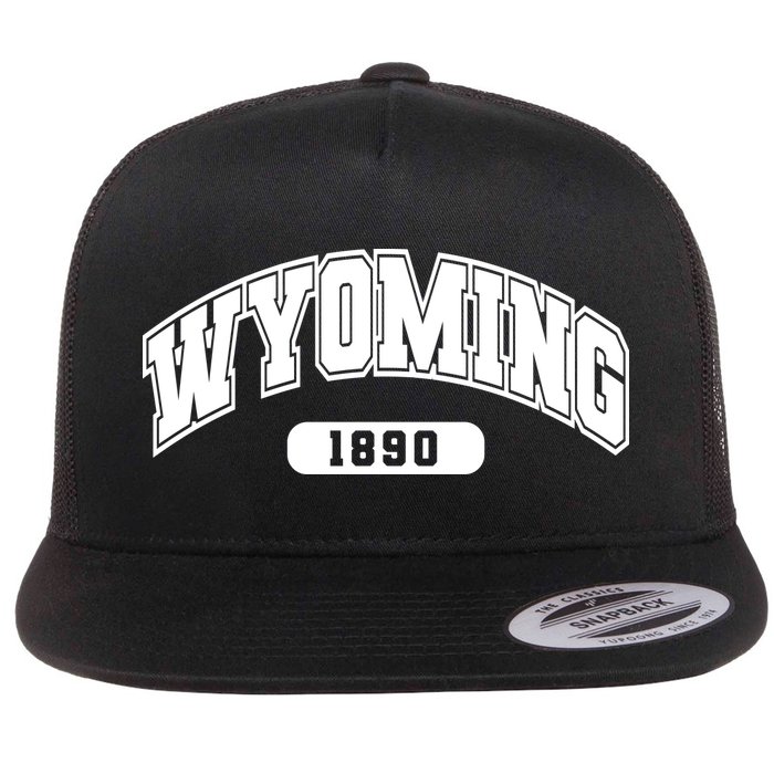 Wyoming Collegiate Style 1890 Flatbill Hat