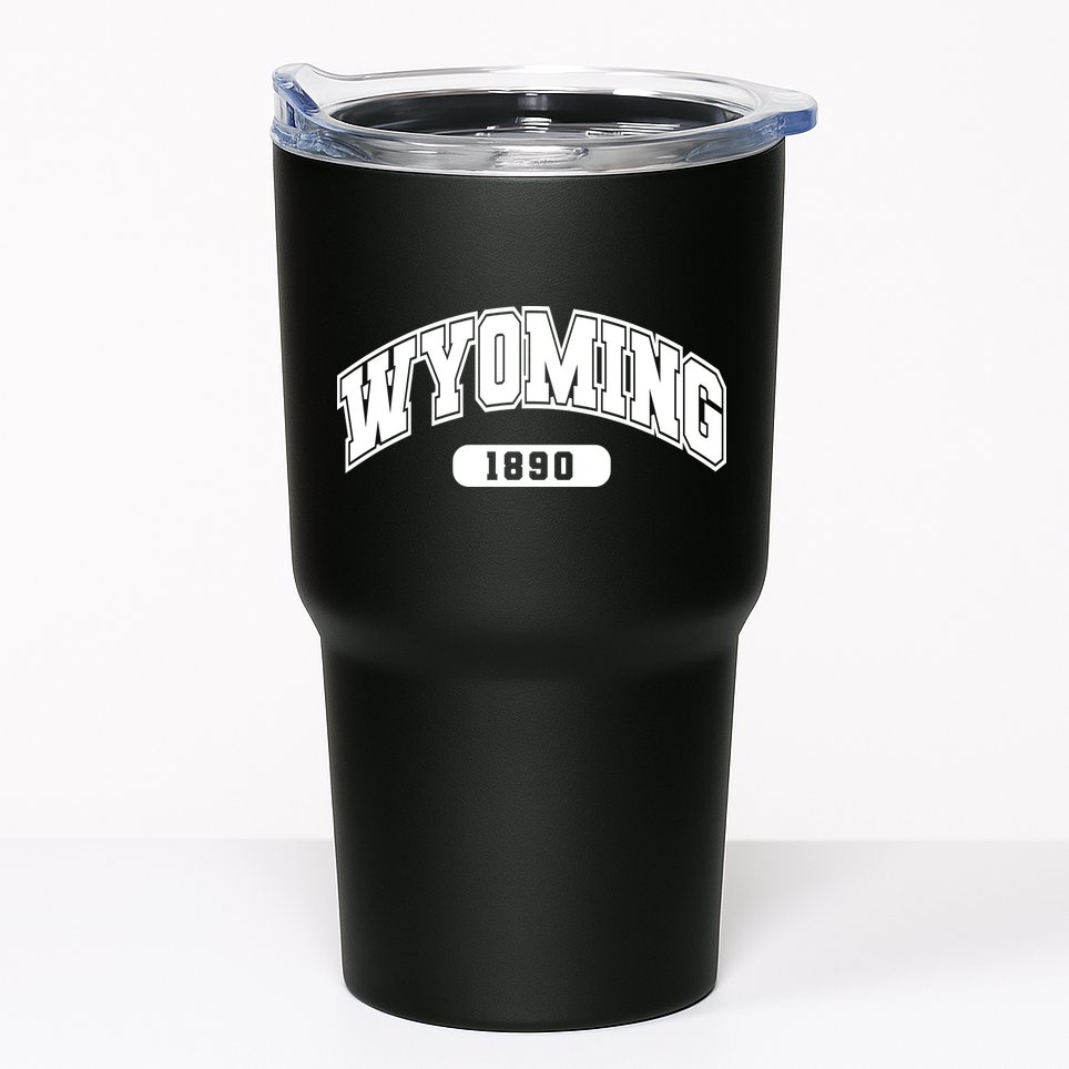 Wyoming Collegiate Style 1890 Tumbler