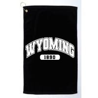 Wyoming Collegiate Style 1890 Golf Towel