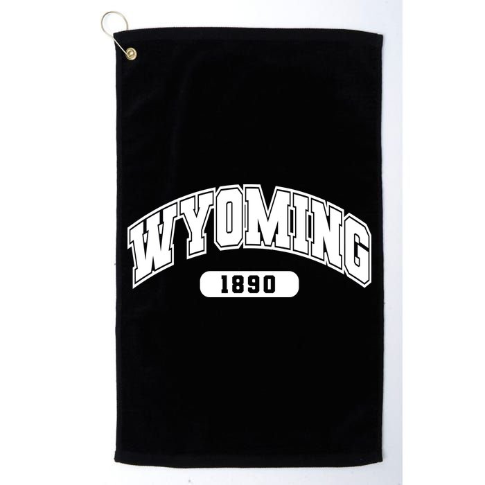 Wyoming Collegiate Style 1890 Golf Towel