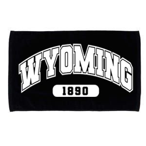 Wyoming Collegiate Style 1890 Microfiber Hand Towel