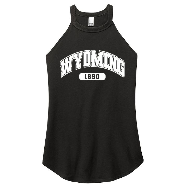 Wyoming Collegiate Style 1890 Women's Perfect Tri Rocker Tank