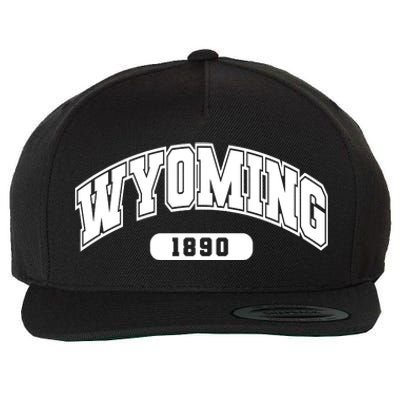 Wyoming Collegiate Style 1890 Wool Snapback Cap