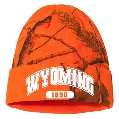 Wyoming Collegiate Style 1890 Kati Licensed 12" Camo Beanie