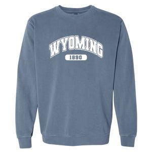 Wyoming Collegiate Style 1890 Garment-Dyed Sweatshirt