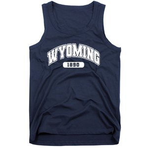 Wyoming Collegiate Style 1890 Tank Top