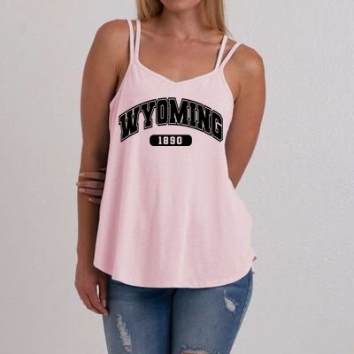 Wyoming Collegiate Style 1890 Women's Strappy Tank