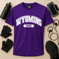 Wyoming Collegiate Style 1890 Performance Shirt