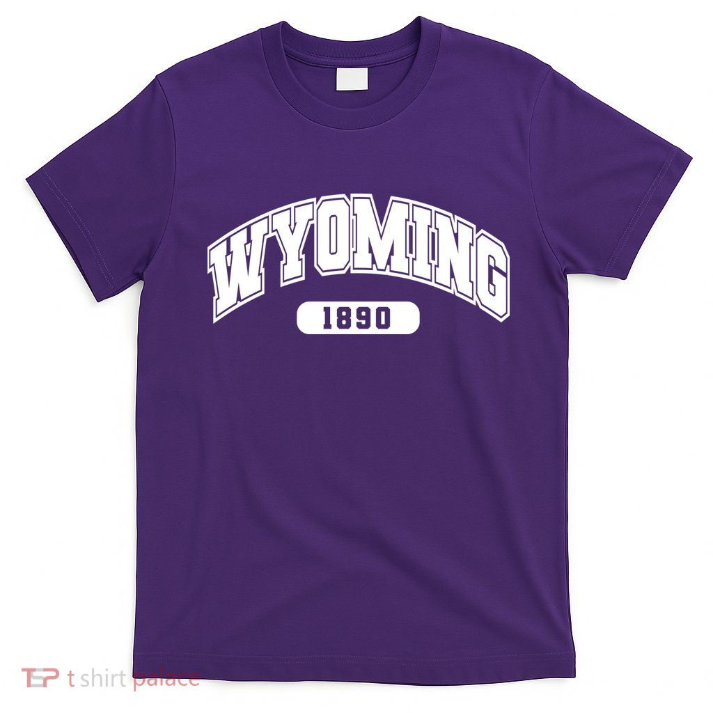 Wyoming Collegiate Style 1890 T-Shirt
