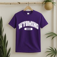 Wyoming Collegiate Style 1890 T-Shirt