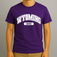 Wyoming Collegiate Style 1890 T-Shirt