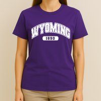 Wyoming Collegiate Style 1890 T-Shirt