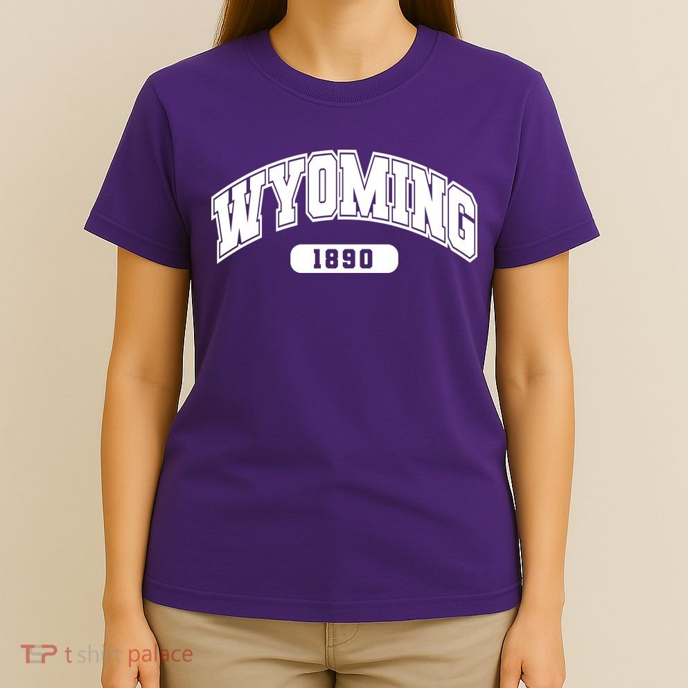 Wyoming Collegiate Style 1890 T-Shirt