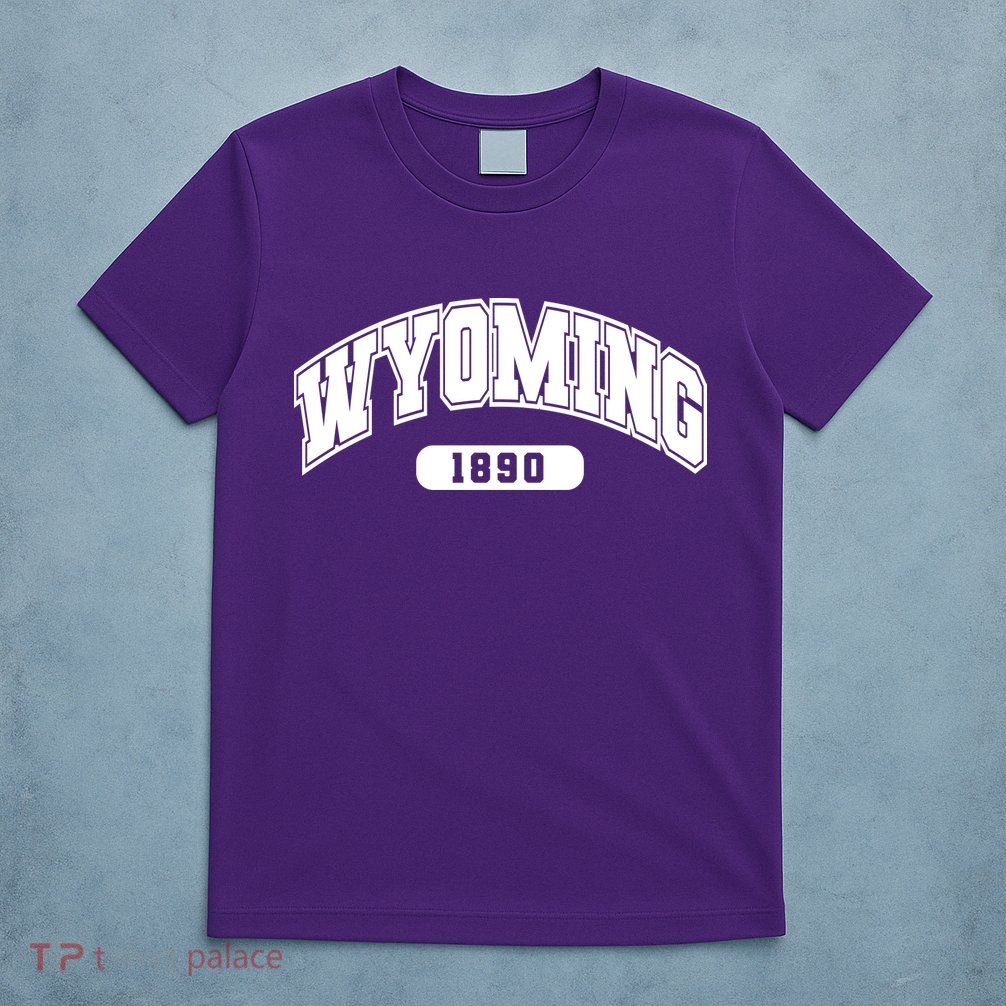 Wyoming Collegiate Style 1890 T-Shirt
