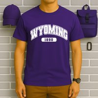 Wyoming Collegiate Style 1890 T-Shirt