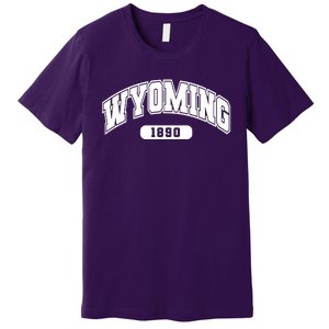 Wyoming Collegiate Style 1890 Premium T-Shirt