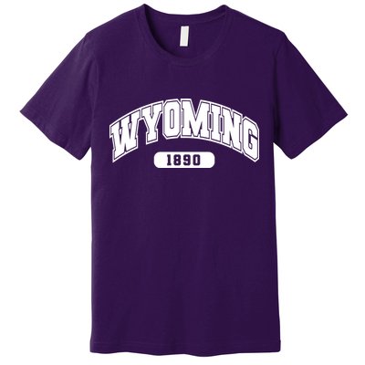 Wyoming Collegiate Style 1890 Premium T-Shirt