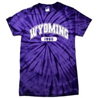 Wyoming Collegiate Style 1890 Tie-Dye T-Shirt