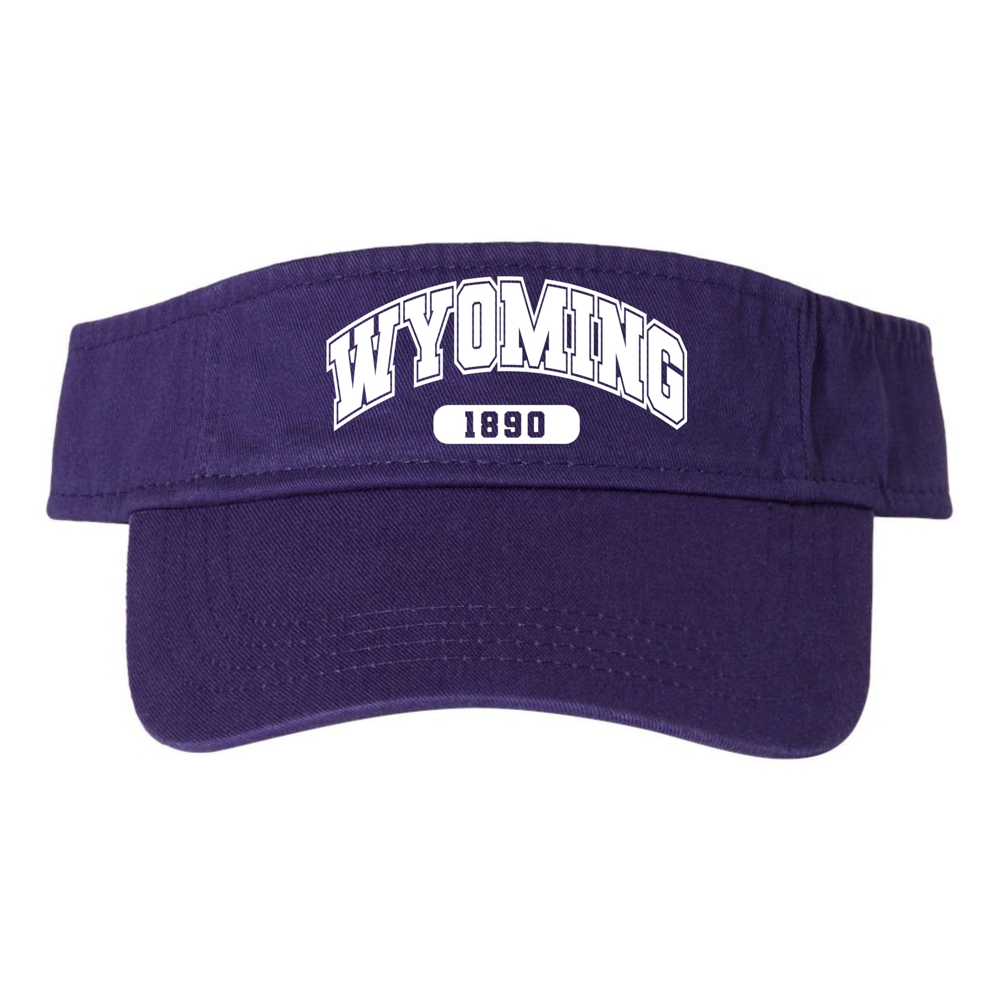 Wyoming Collegiate Style 1890 Visor