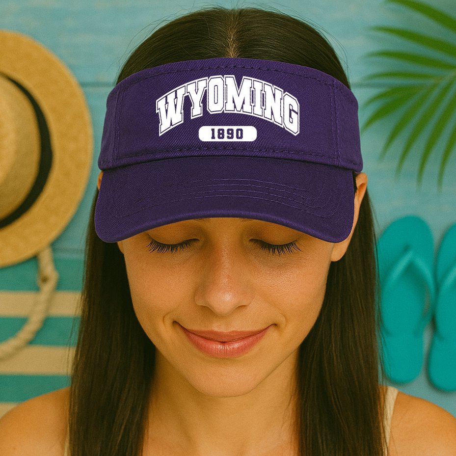 Wyoming Collegiate Style 1890 Visor