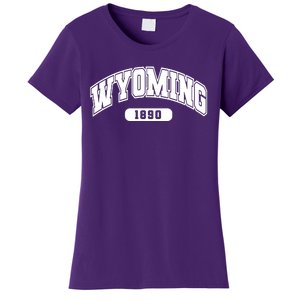 Wyoming Collegiate Style 1890 Women's T-Shirt