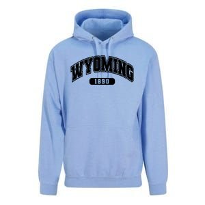 Wyoming Collegiate Style 1890 Unisex Surf Hoodie