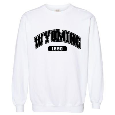 Wyoming Collegiate Style 1890 Garment-Dyed Sweatshirt