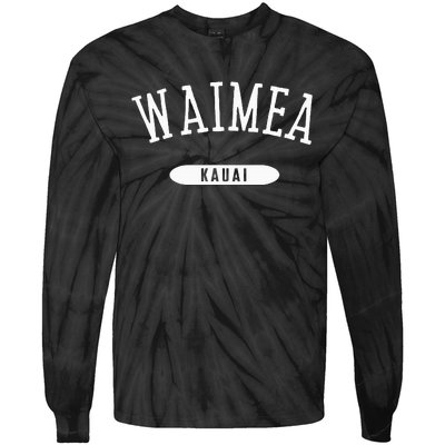 Waimea Classic Style Waimea Kauai Hawaii Hi Tie-Dye Long Sleeve Shirt