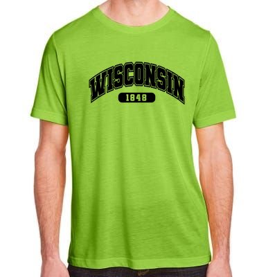 Wisconsin Collegiate Style 1848 Adult ChromaSoft Performance T-Shirt