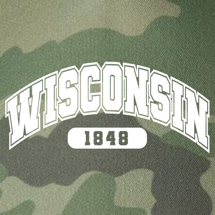 Wisconsin Collegiate Style 1848 Legacy Tie Dye Trucker Hat