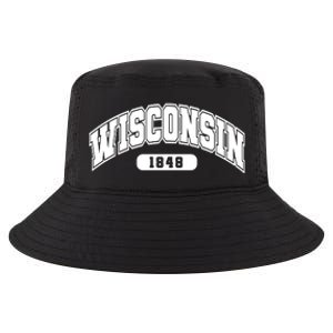 Wisconsin Collegiate Style 1848 Cool Comfort Performance Bucket Hat