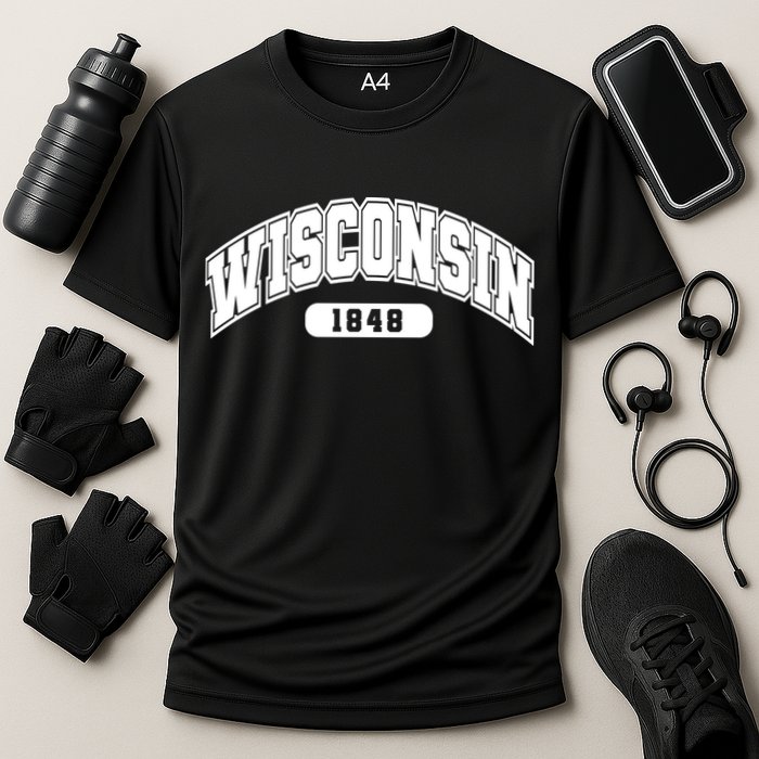 Wisconsin Collegiate Style 1848 Performance Shirt
