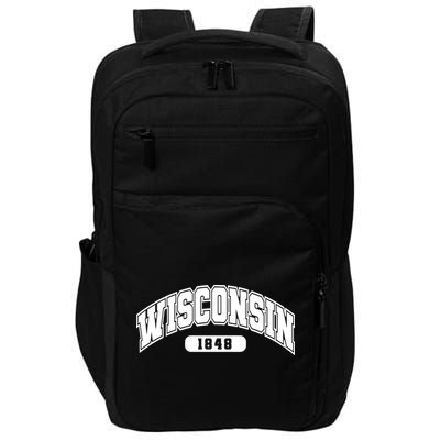 Wisconsin Collegiate Style 1848 Impact Tech Backpack
