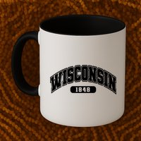 Wisconsin Collegiate Style 1848 Mug
