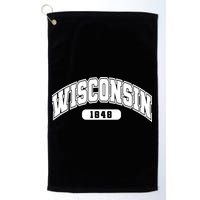 Wisconsin Collegiate Style 1848 Golf Towel