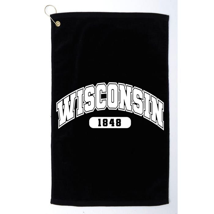 Wisconsin Collegiate Style 1848 Golf Towel