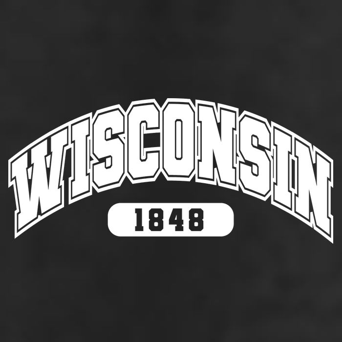 Wisconsin Collegiate Style 1848 Golf Towel