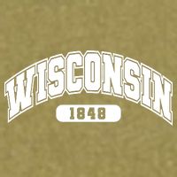 Wisconsin Collegiate Style 1848 Garment-Dyed Women's Muscle Tee