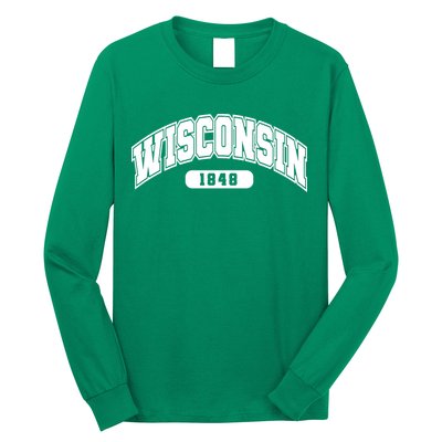 Wisconsin Collegiate Style 1848 Long Sleeve Shirt