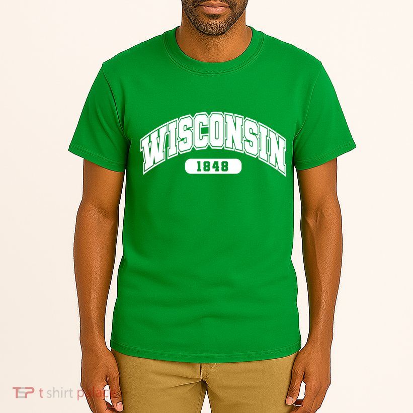 Wisconsin Collegiate Style 1848 Tall T-Shirt