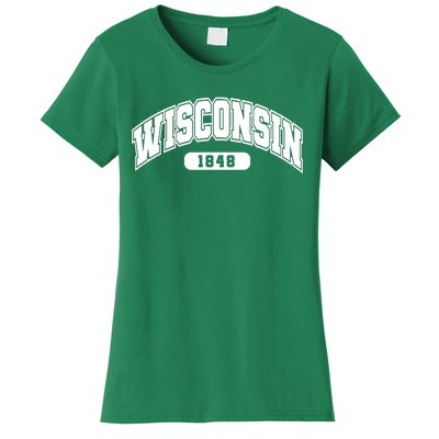 Wisconsin Collegiate Style 1848 Women's T-Shirt