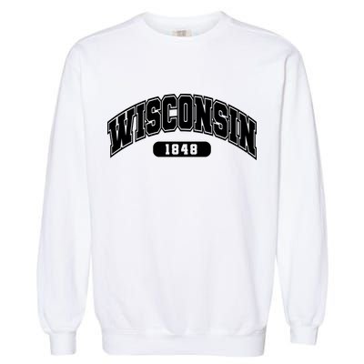 Wisconsin Collegiate Style 1848 Garment-Dyed Sweatshirt