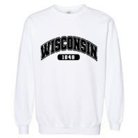 Wisconsin Collegiate Style 1848 Garment-Dyed Sweatshirt