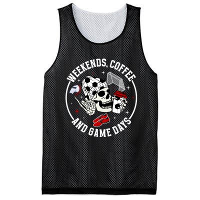 Weekends Coffee Soccer Mom Of A Soccer Player Mama Halloween Mesh Reversible Basketball Jersey Tank