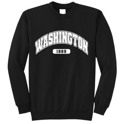Washington Collegiate Style 1889 Sweatshirt
