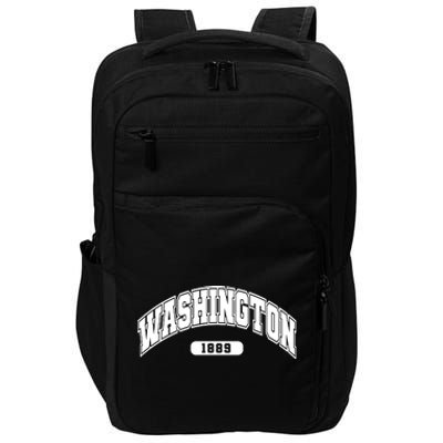 Washington Collegiate Style 1889 Impact Tech Backpack